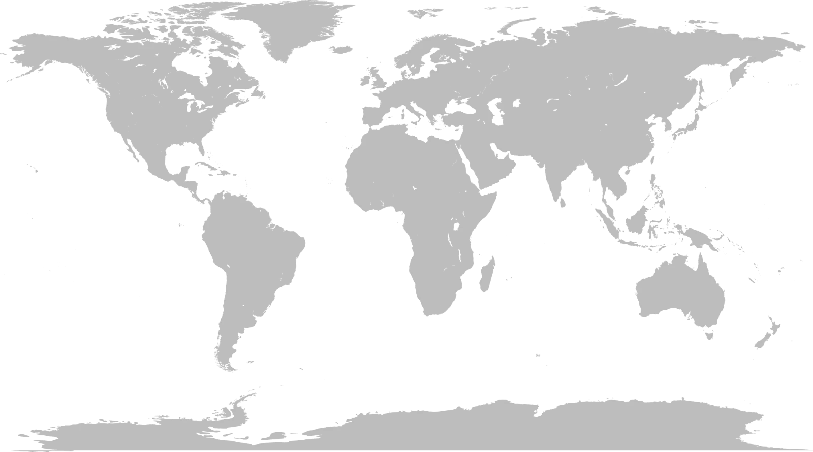 Mapa Mundo Minimalista