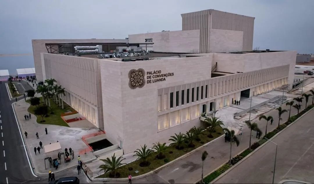 Palácio de Convenções de Luanda, projeto Marina Lundo, na Chicala
